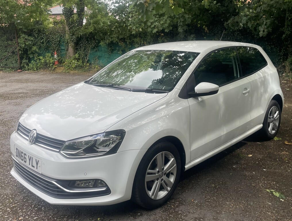 Volkswagen Polo 1.2 Tsi Bluemotion Tech Match White #3