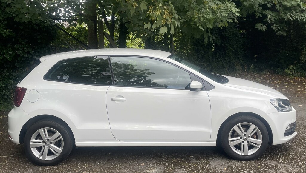 Volkswagen Polo 1.2 Tsi Bluemotion Tech Match White #2