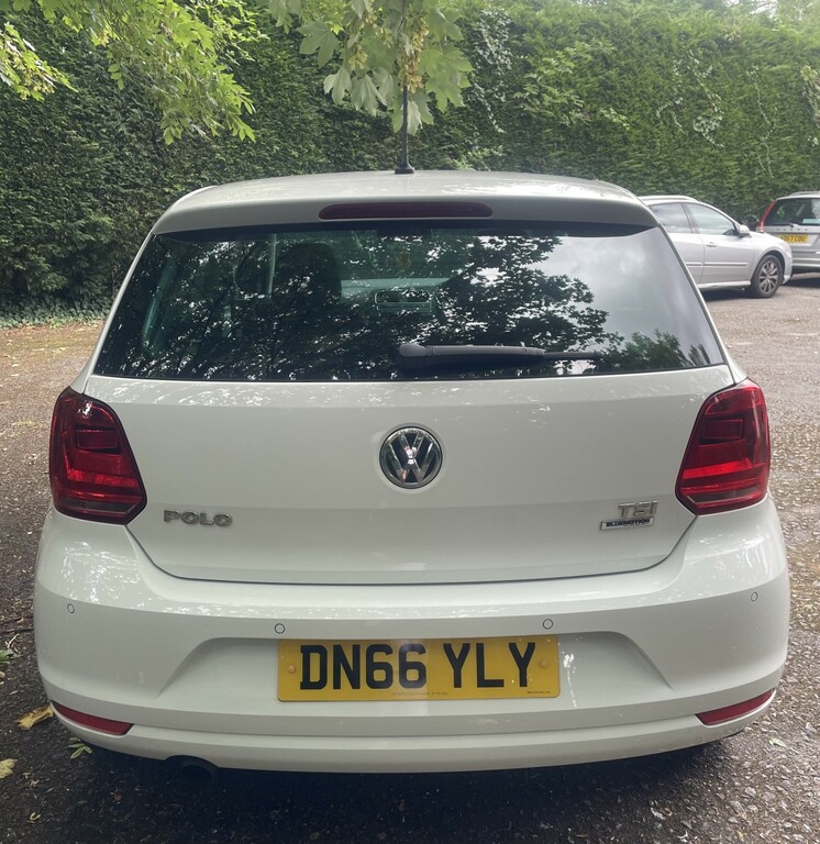 Volkswagen Polo 1.2 Tsi Bluemotion Tech Match White #6