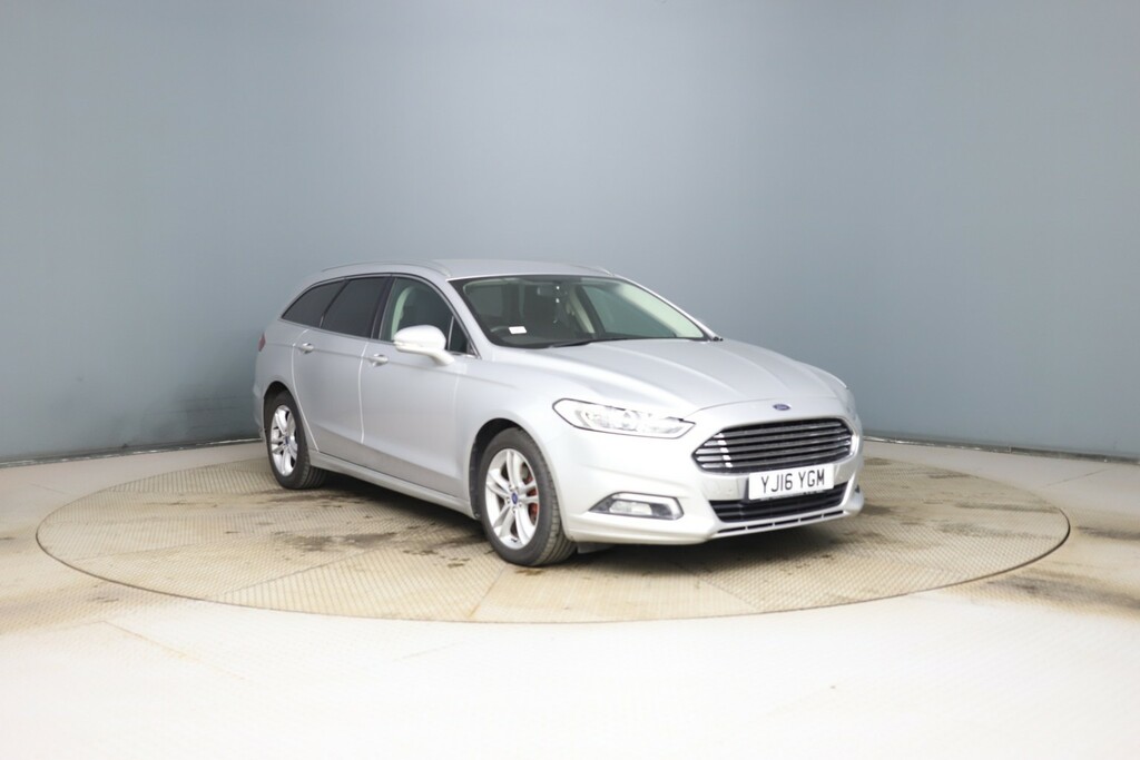 Ford Mondeo 2.0 Tdci 150 Bhp Econetic Zetec Estate Touring Eur Silver #2