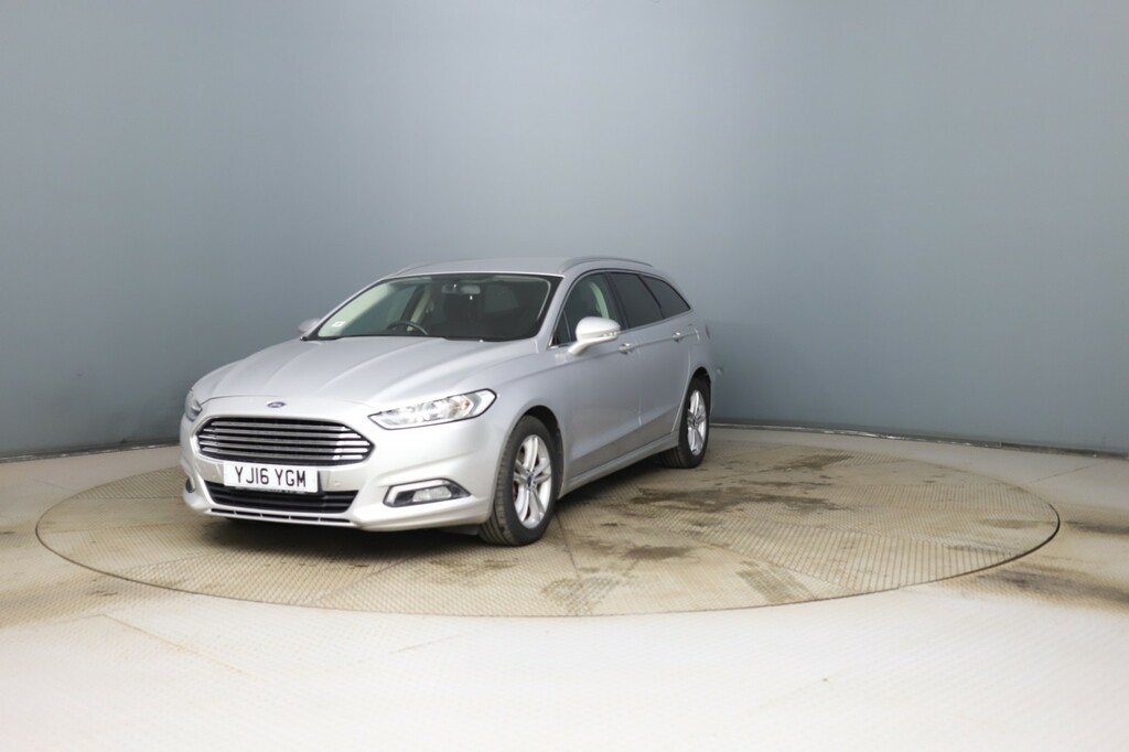 Ford Mondeo 2.0 Tdci 150 Bhp Econetic Zetec Estate Touring Eur Silver