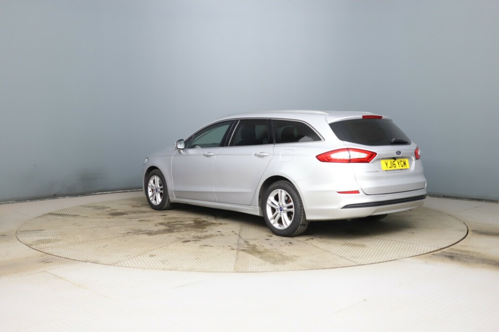Ford Mondeo 2.0 Tdci 150 Bhp Econetic Zetec Estate Touring Eur Silver #4