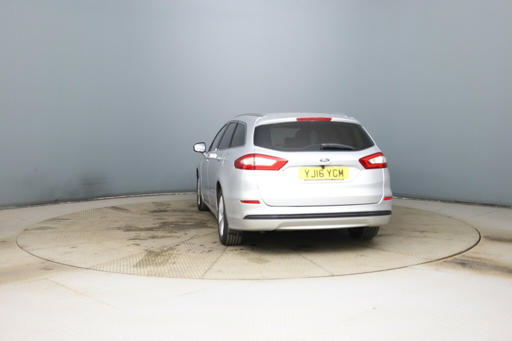 Ford Mondeo 2.0 Tdci 150 Bhp Econetic Zetec Estate Touring Eur Silver #5