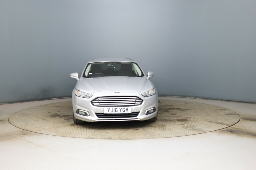 Ford Mondeo 2.0 Tdci 150 Bhp Econetic Zetec Estate Touring Eur Silver #3