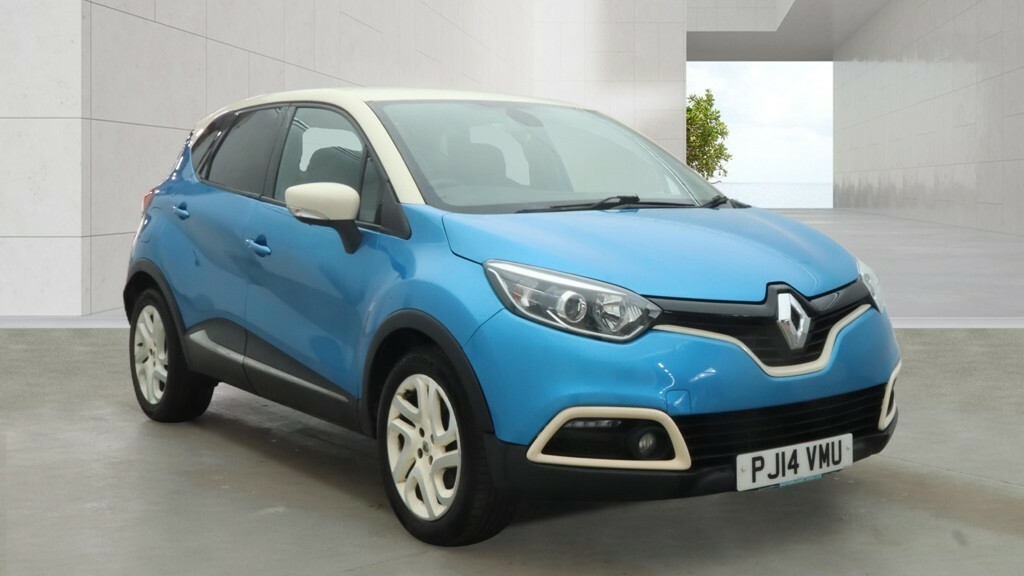 Renault Captur 1.5 Dci Dynamique Smedia Nav Edc PJ14VMU Blue #2
