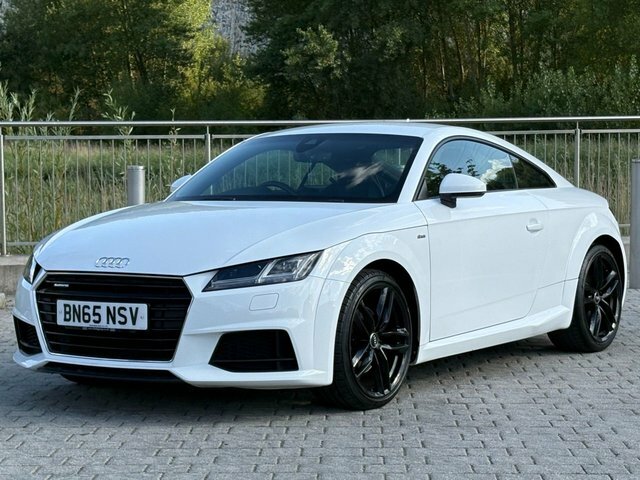Audi TT Tfsi S Line Coupe BN65NSV White #3