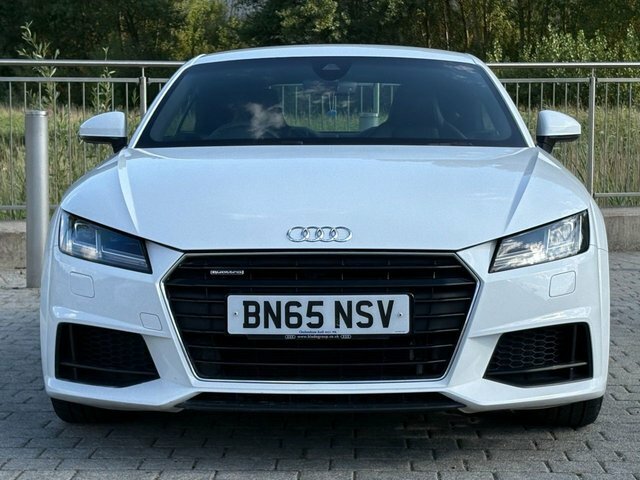 Audi TT Tfsi S Line Coupe BN65NSV White #4