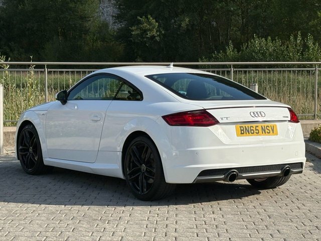 Audi TT Tfsi S Line Coupe BN65NSV White #6