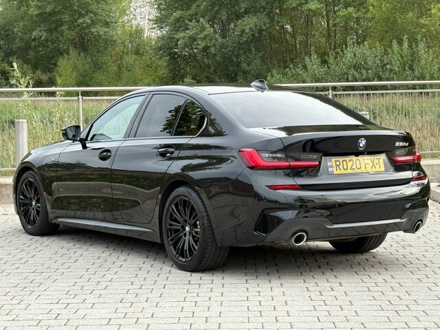 BMW 3 Series 330D M Sport Saloon Black #6