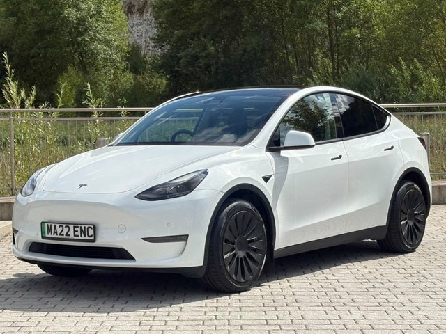 Tesla Model Y Motor Long Range Suv MA22ENC White #3