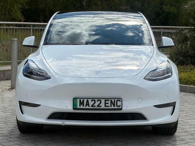 Tesla Model Y Motor Long Range Suv MA22ENC White #4