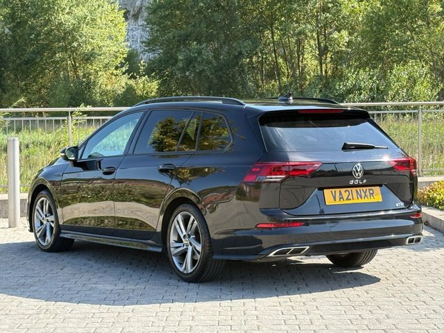 Volkswagen Golf Etsi Mhev R-line Estate Black #6