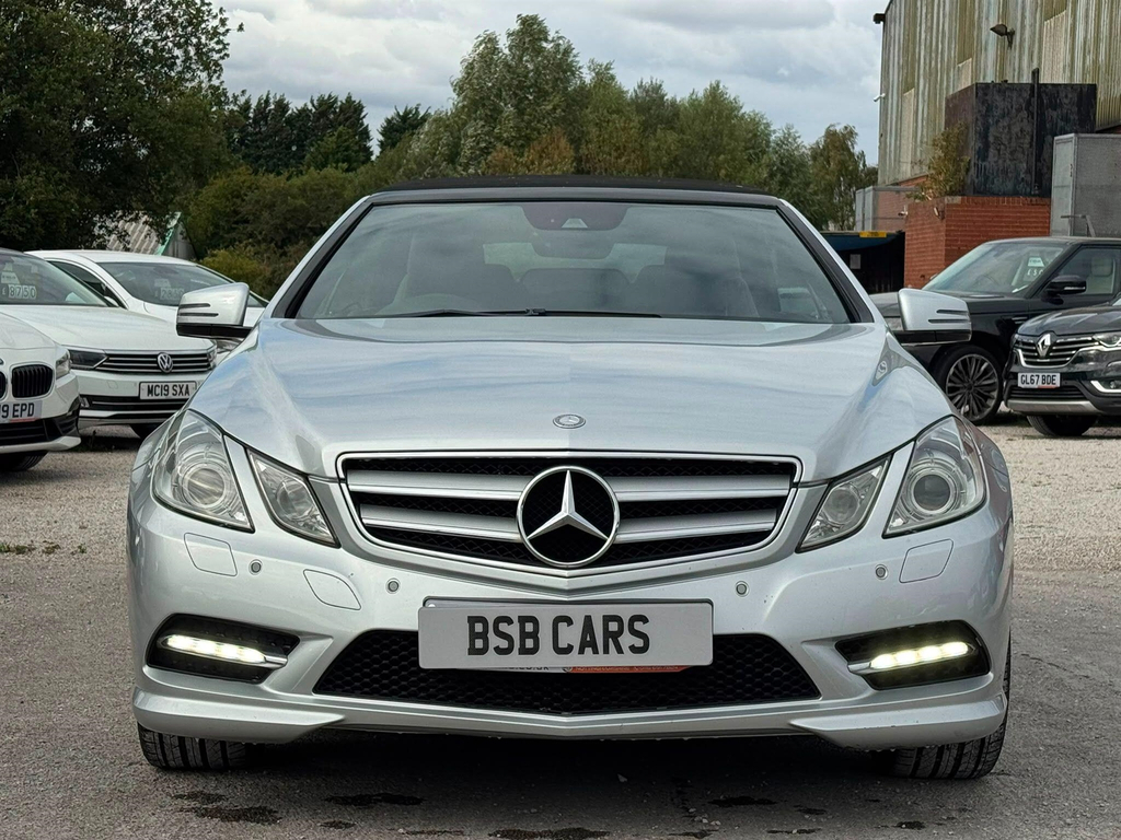 Mercedes-Benz E Class 2.1 Cdi Blueefficiency Sport Cabriolet G-tronic E KP12HGN Silver #2