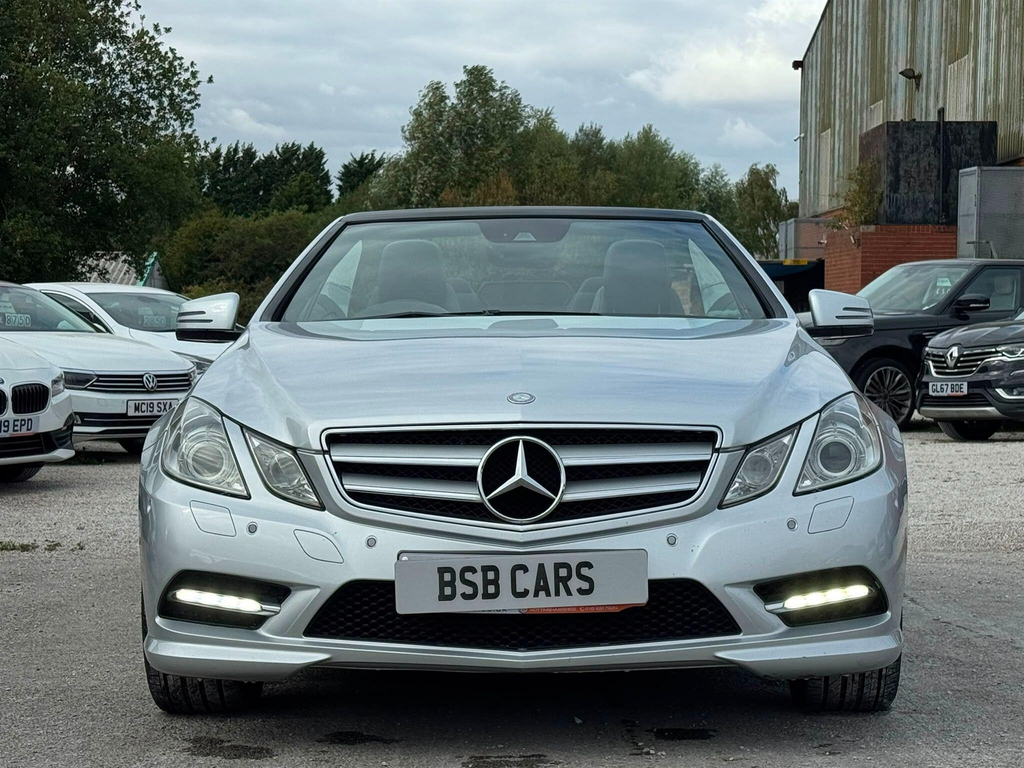 Mercedes-Benz E Class 2.1 Cdi Blueefficiency Sport Cabriolet G-tronic E KP12HGN Silver #6