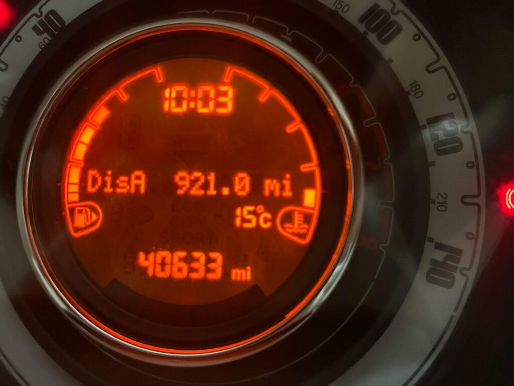Fiat 500 500 Vintage 57 Red #16