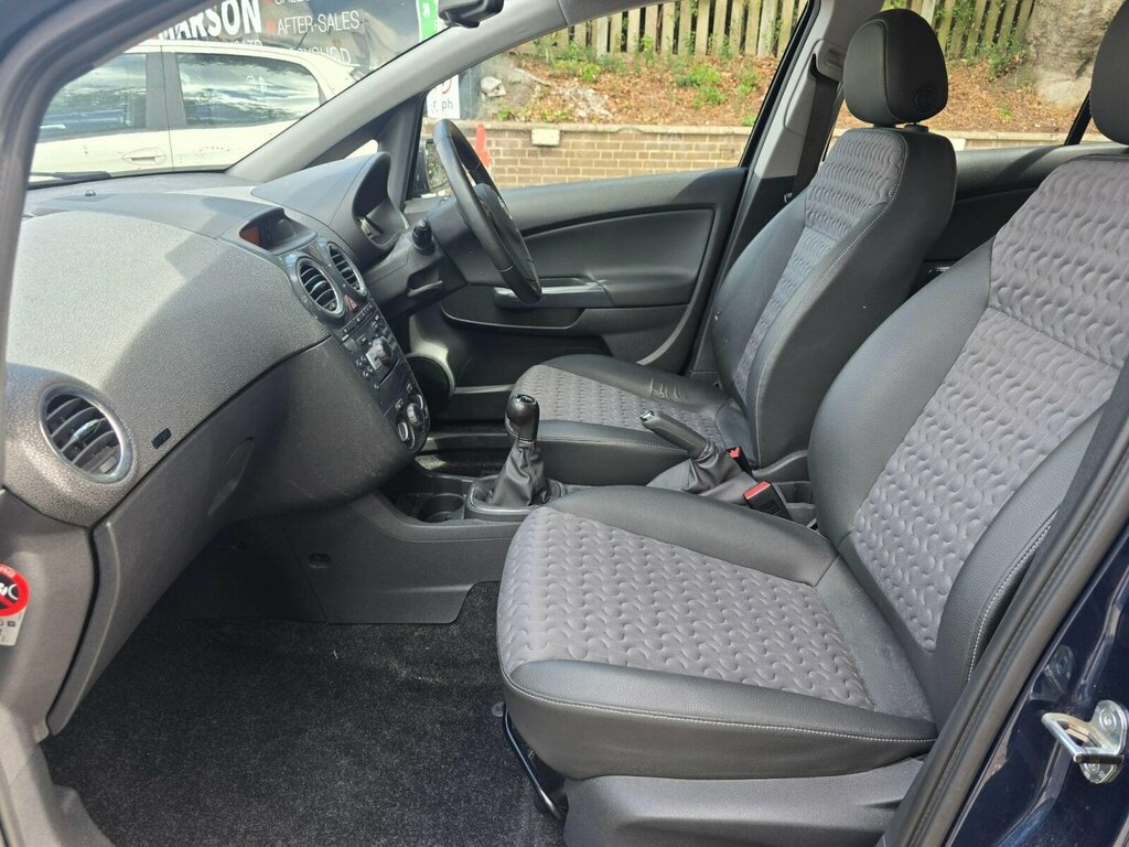 Vauxhall Corsa 1.2I Ecoflex 16V Exclusiv Euro 5 Ss Black #41