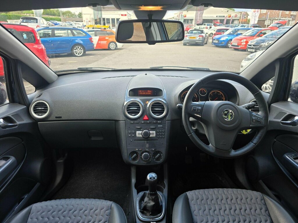 Vauxhall Corsa 1.2I Ecoflex 16V Exclusiv Euro 5 Ss Black #11