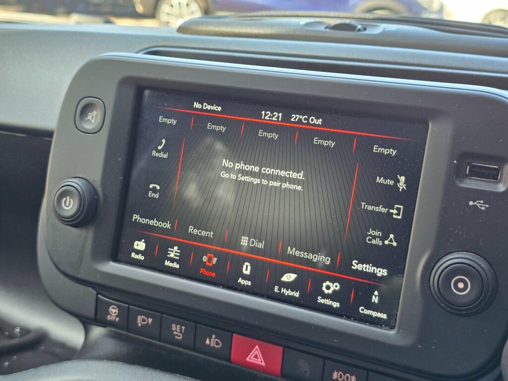 Fiat Panda 1.0 Mild Hybrid Touchscreen 5 Seat Cwvehiclemarke Red #38