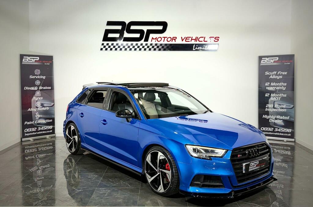 Audi S3 Audi S3 2019 69 Reg 2.0 Tfsi Black Edition Sport Blue