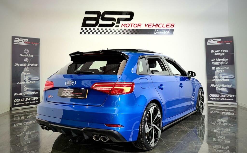 Audi S3 Audi S3 2019 69 Reg 2.0 Tfsi Black Edition Sport Blue #6