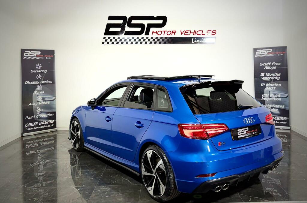 Audi S3 Audi S3 2019 69 Reg 2.0 Tfsi Black Edition Sport Blue #3