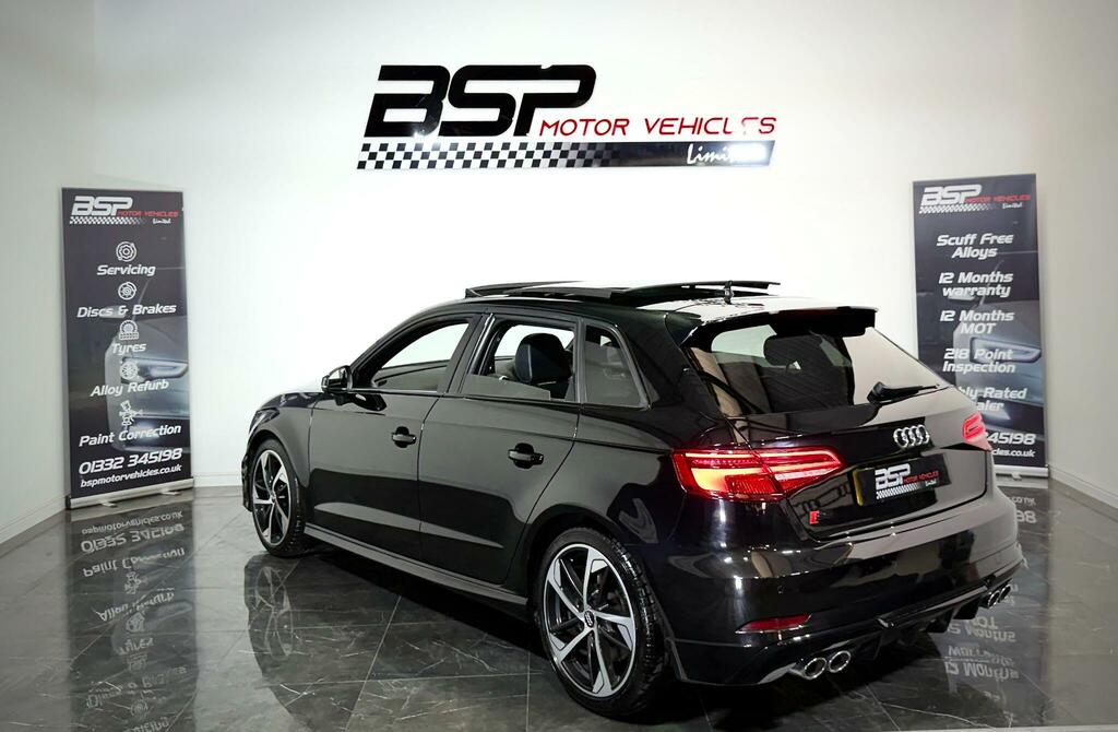 Audi S3 Audi S3 2020 69 Reg 2.0 Tfsi Black Edition Sport Black #3