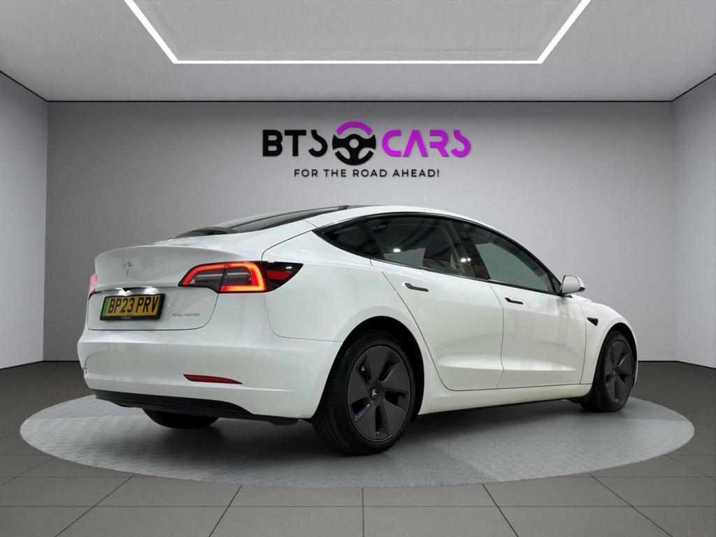 Tesla Model 3 Saloon BP23PRV White #3