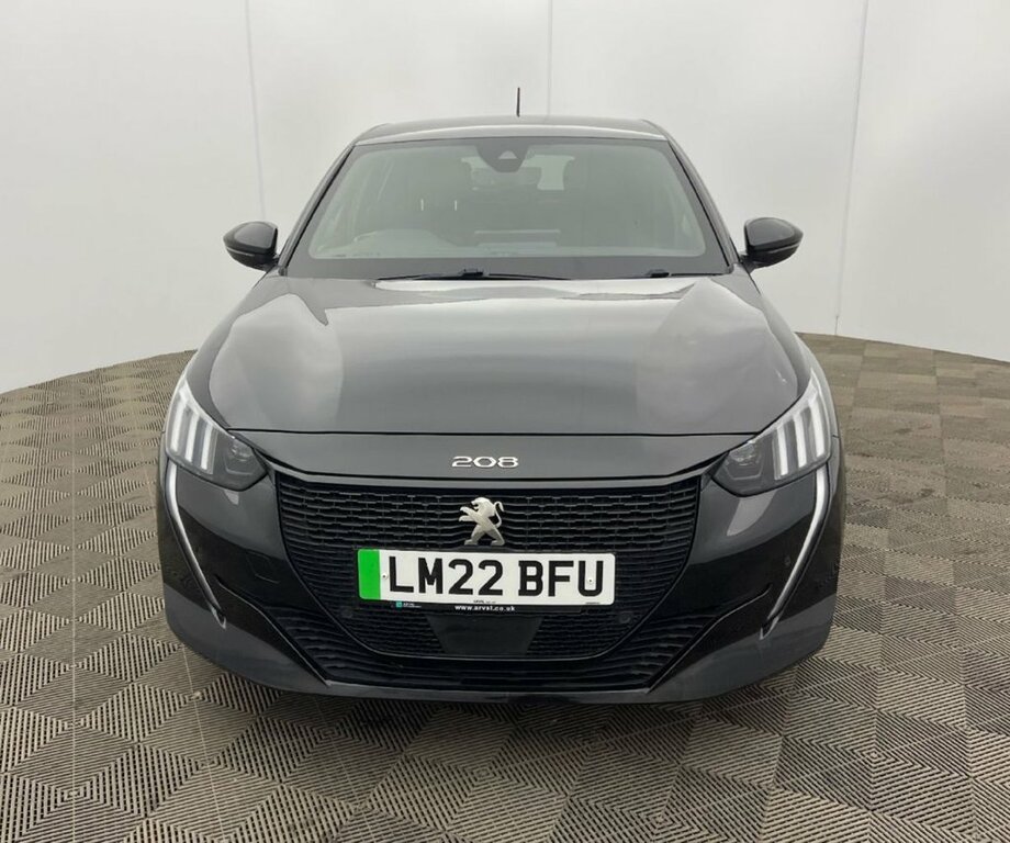 Peugeot e-208 Hatchback Black #4