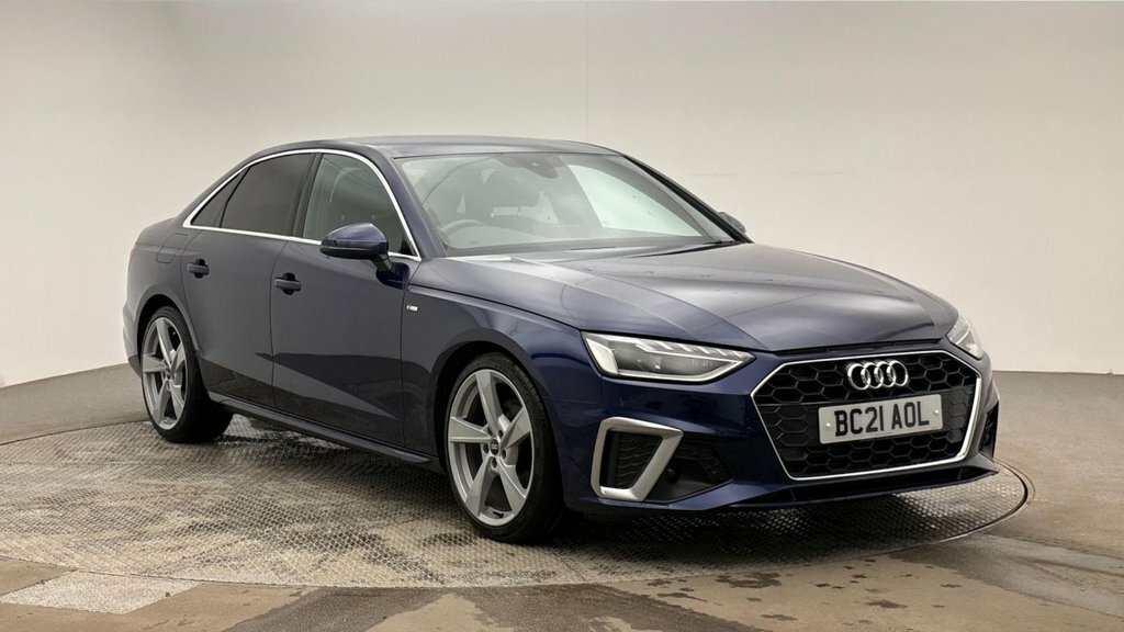 Audi A4 2L S Line Blue
