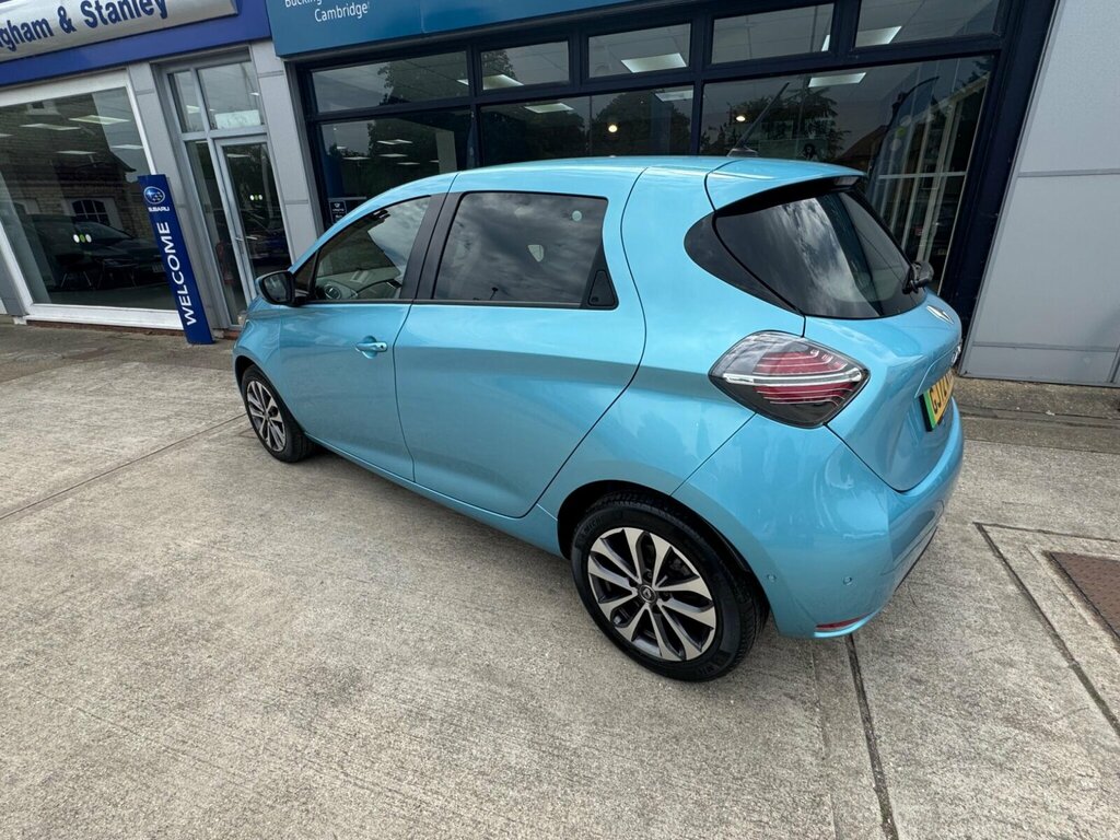Renault Zoe R135 Ev50 52Kwh Gt Line Rapid Charge Blue #4