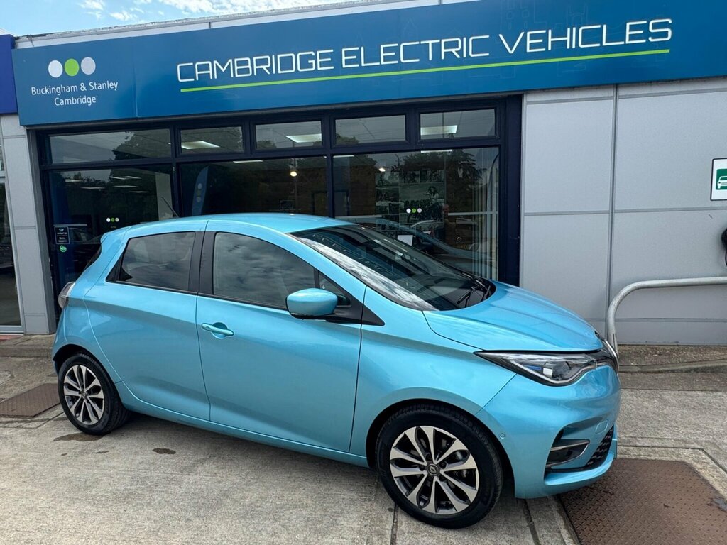Renault Zoe R135 Ev50 52Kwh Gt Line Rapid Charge Blue