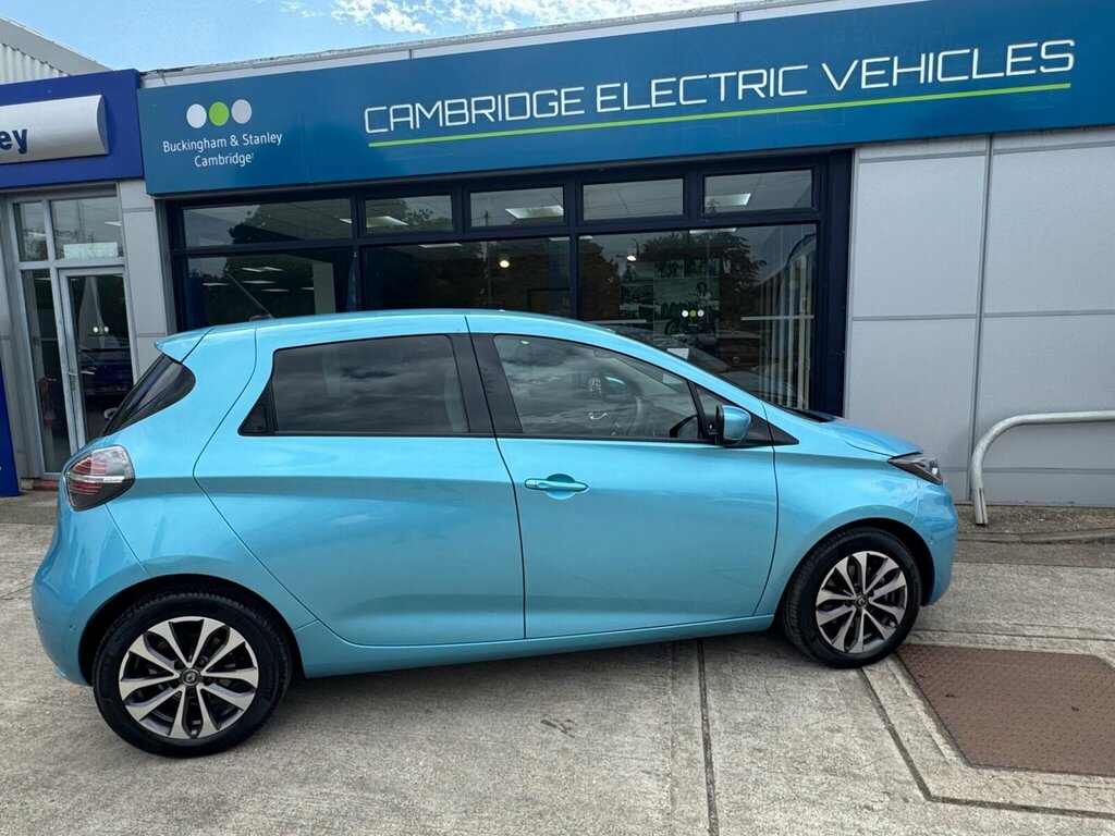 Renault Zoe R135 Ev50 52Kwh Gt Line Rapid Charge Blue #2