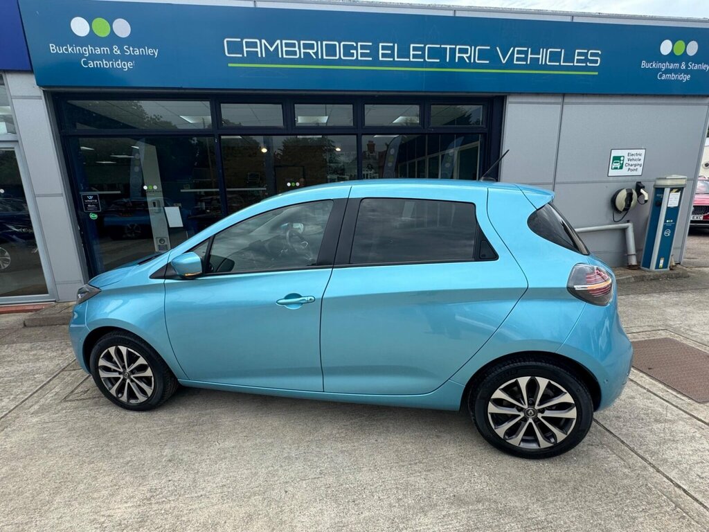 Renault Zoe R135 Ev50 52Kwh Gt Line Rapid Charge Blue #3