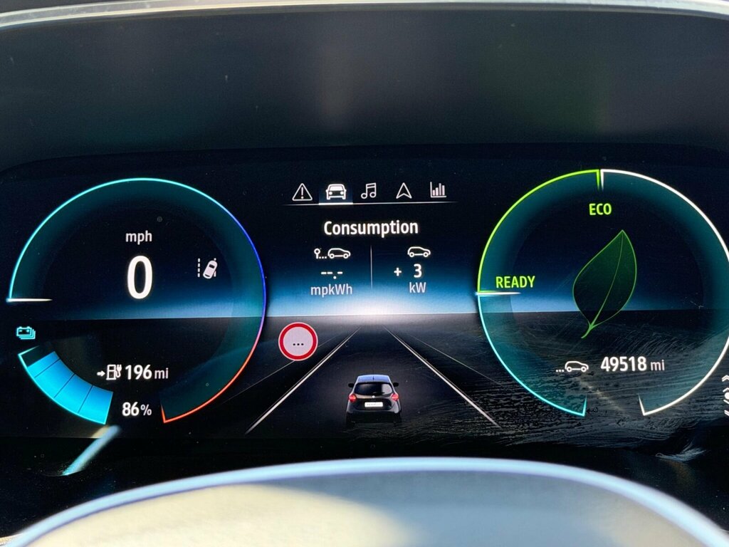 Renault Zoe Zoe 100Kw Gt Line R135 50Kwh Rapid Charge Grey #16