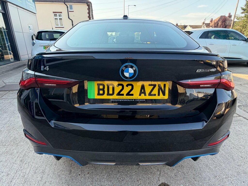 BMW i4 40 83.9Kwh M Sport Gran Coupe Edrive Black #5