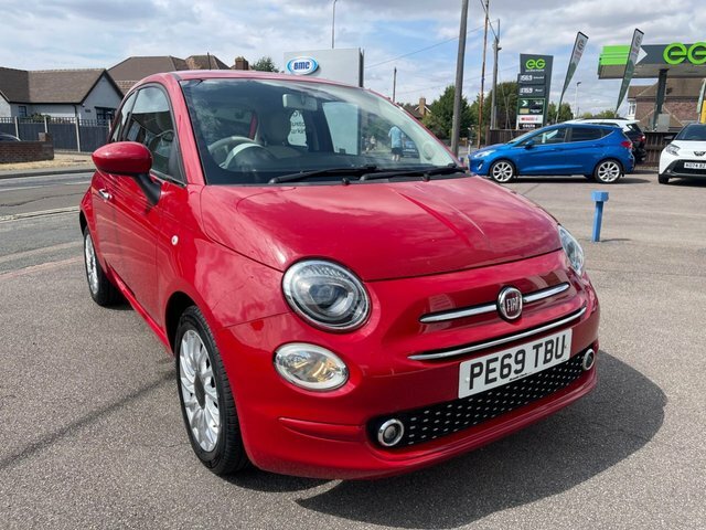 Fiat 500 2019 1.2 Lounge Hatchback Euro 6 PE69TBU Red