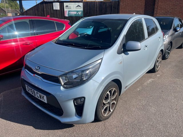 Kia Picanto 2019 1.0 Wave Hatchback Euro 6 Blue #2