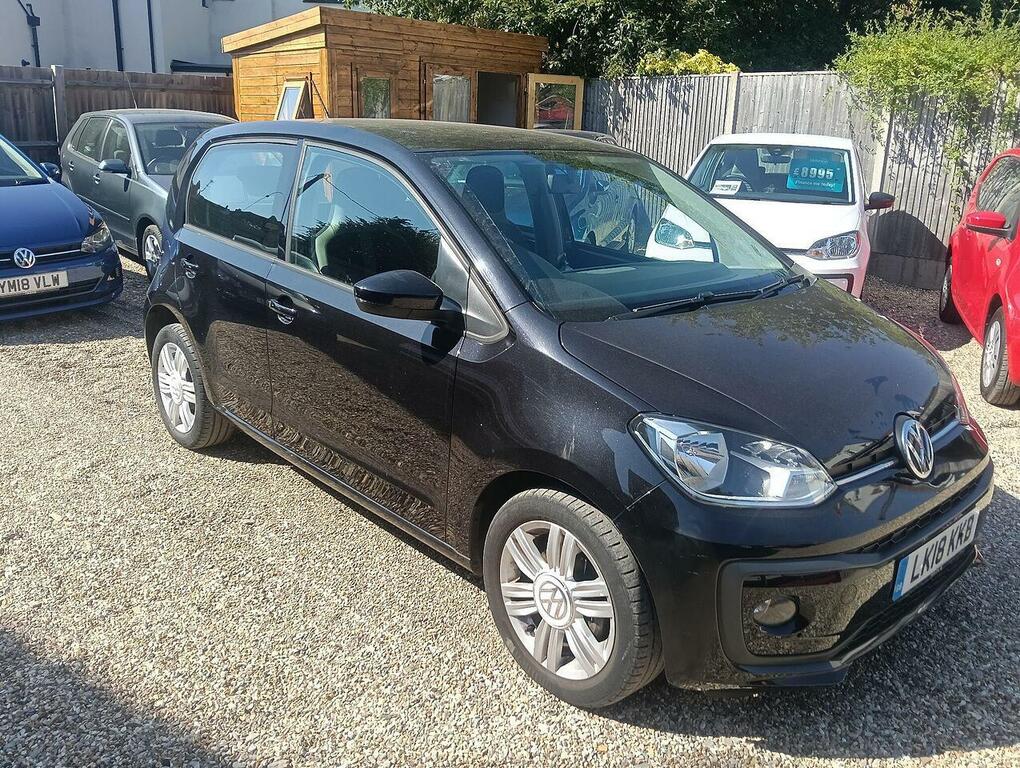 Volkswagen Up 1.0 Bluemotion Tech High Up Hatchback Black #3