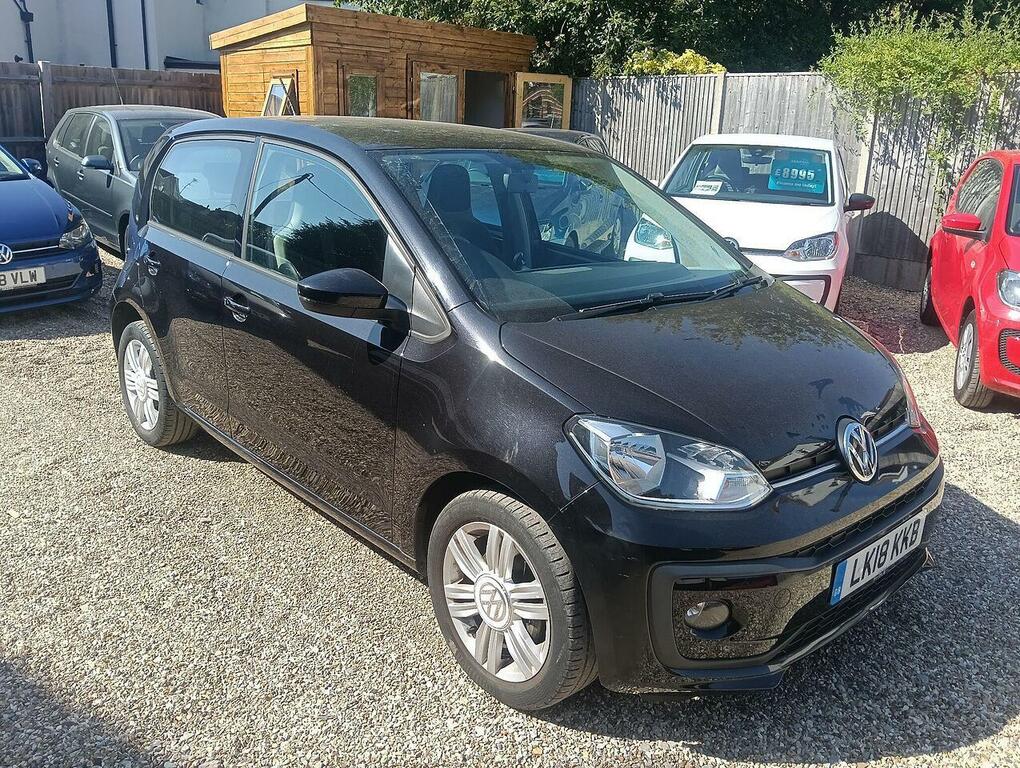 Volkswagen Up 1.0 Bluemotion Tech High Up Hatchback Black #2