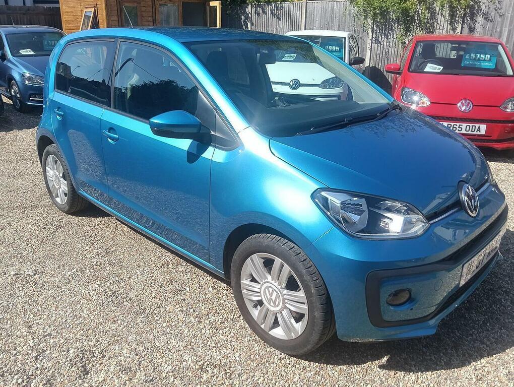 Volkswagen Up 1.0 High Up Hatchback Euro 6 S Blue #3