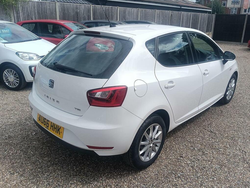 Seat Ibiza 1.2 Tsi Se Hatchback Euro 6 90 White #6
