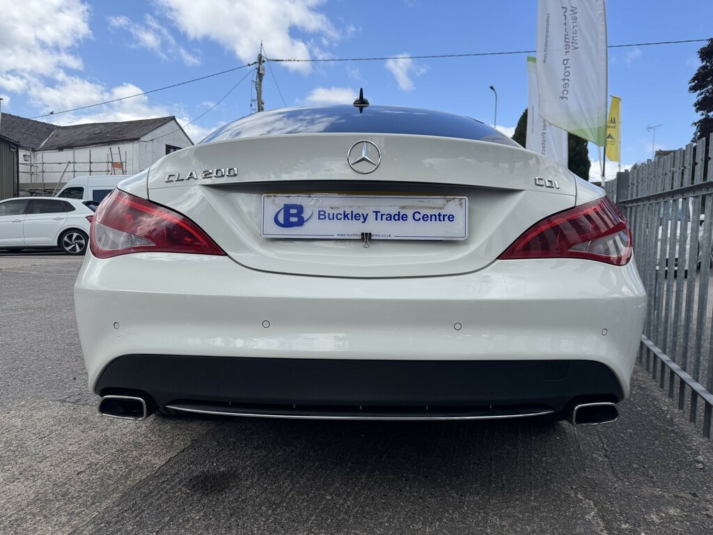Mercedes-Benz CLA Class Saloon 1.8 Cla200 Cdi Sport 201414 White #4