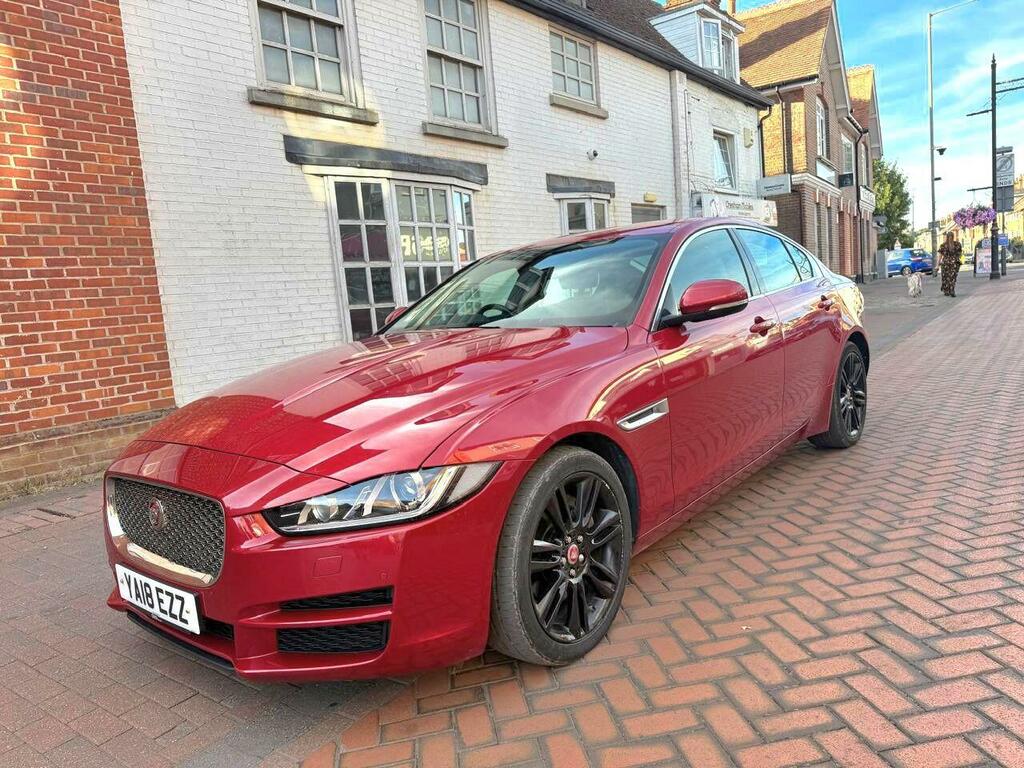 Jaguar XE Portfolio Red #3