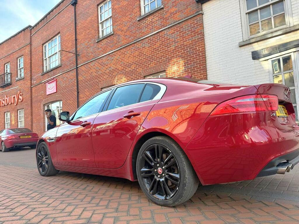 Jaguar XE Portfolio Red #4