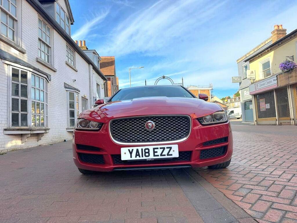 Jaguar XE Portfolio Red #2