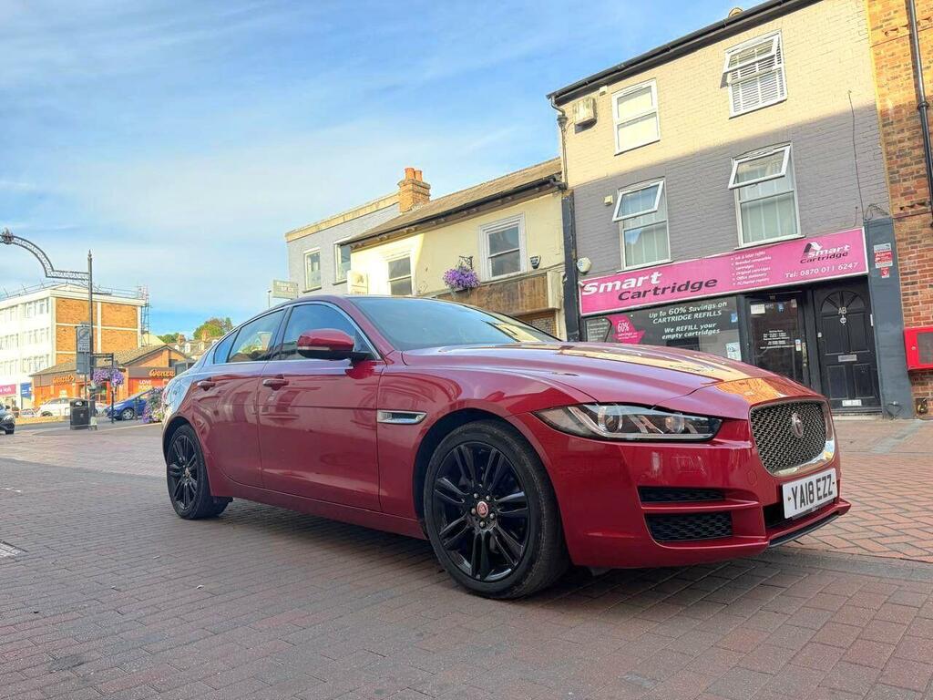 Jaguar XE Portfolio Red