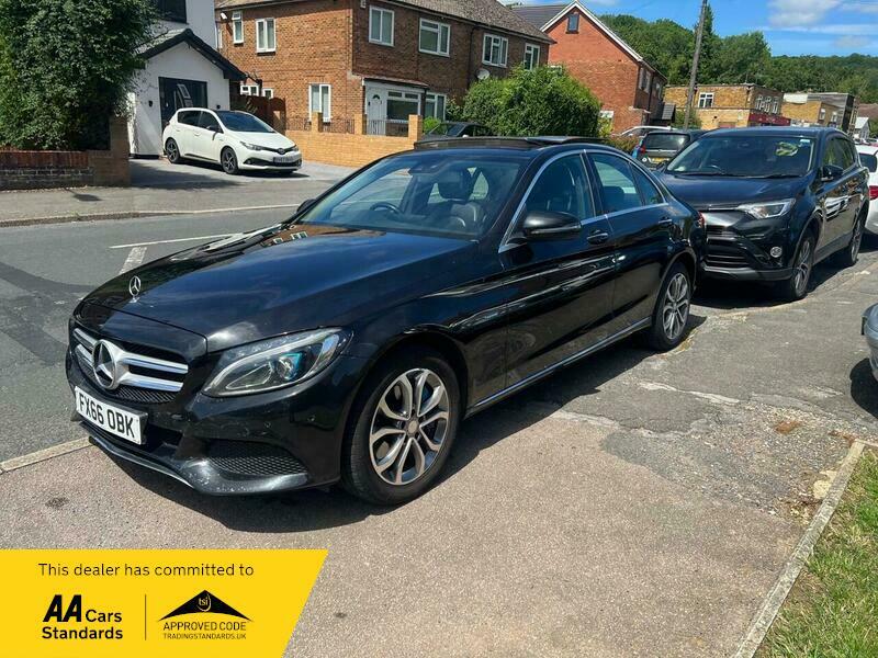 Mercedes-Benz C Class 2.0 C350e 6.4Kwh Sport FX66OBK Black #2