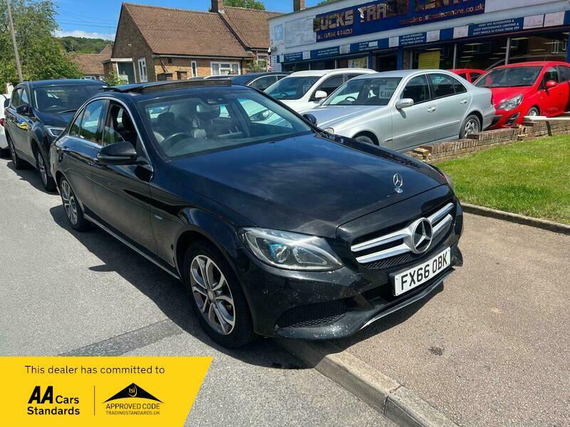 Mercedes-Benz C Class 2.0 C350e 6.4Kwh Sport FX66OBK Black #6