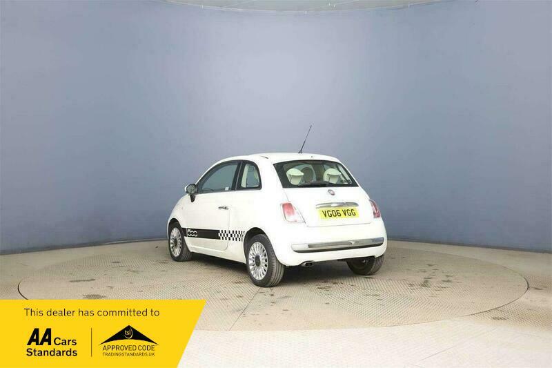 Fiat 500 0.9 Twinair Lounge Euro LL61UMJ White #3
