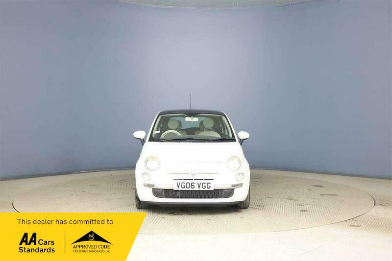 Fiat 500 0.9 Twinair Lounge Euro LL61UMJ White #5